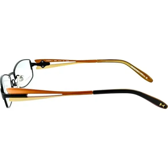 Morel Koali 7592S Womens Metal Eyeglass Frame NM030 Black Brown 47-16 France